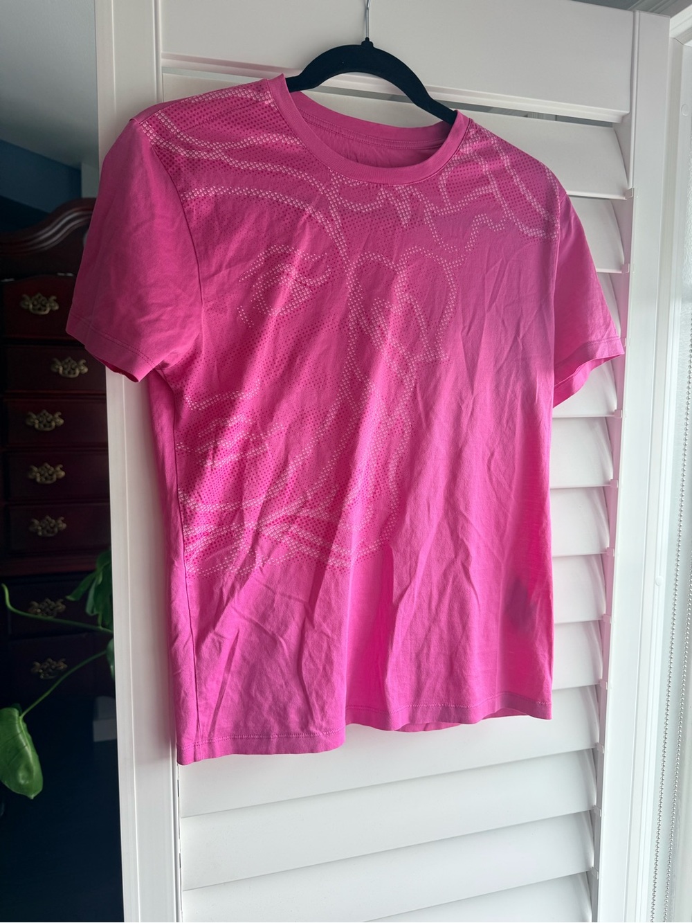 Versace Hot Pink Crewneck Tee